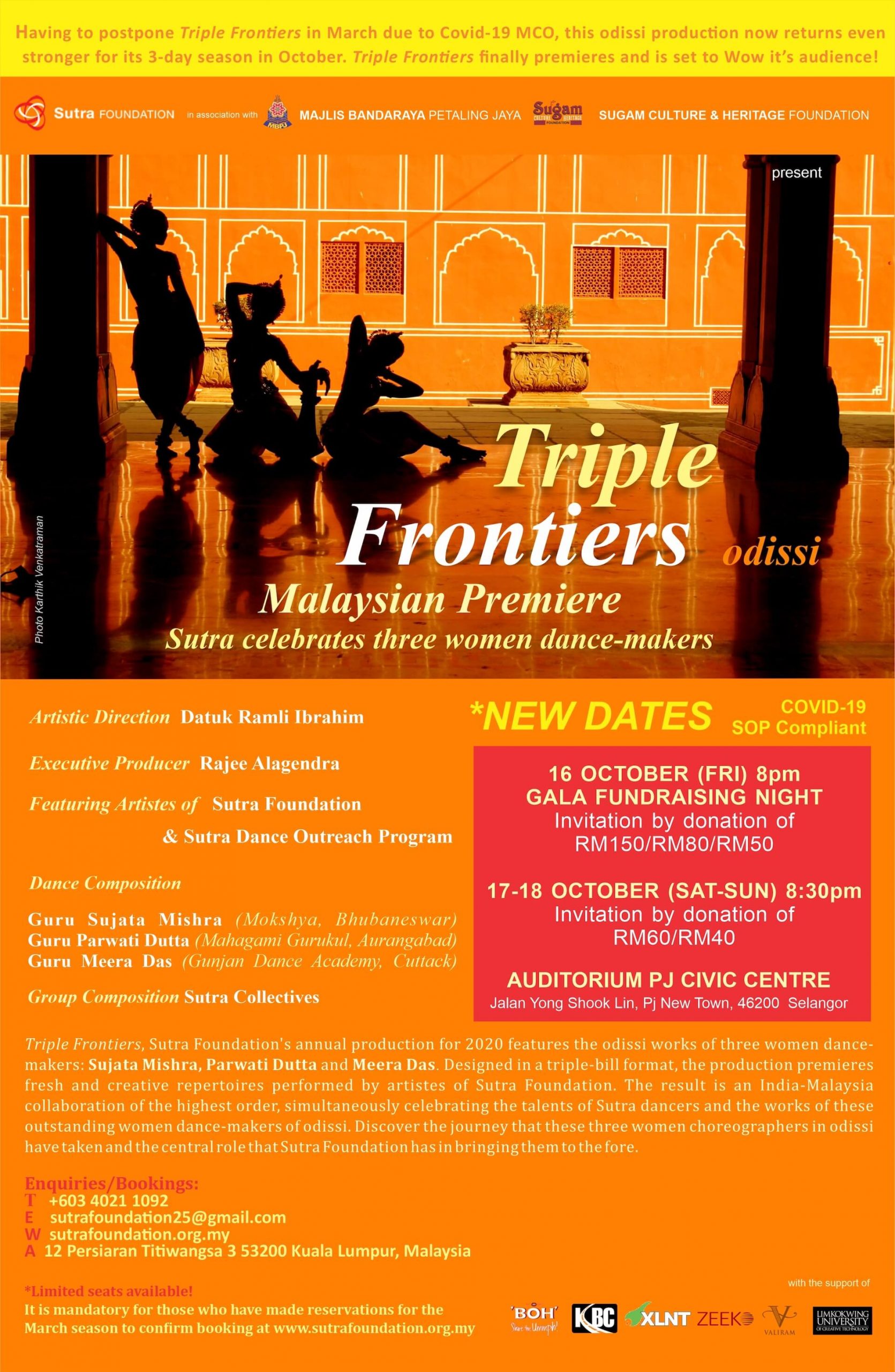 Triple Frontiers