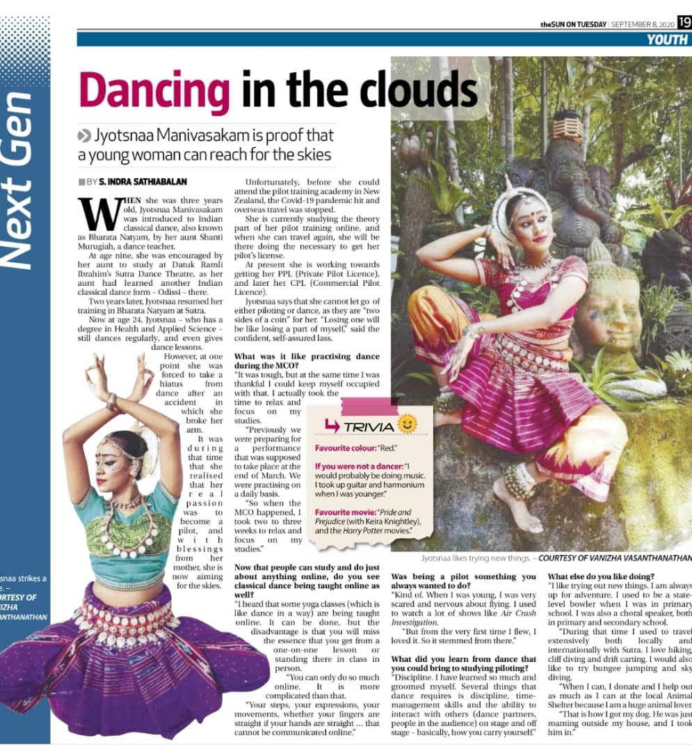 Dancing in the clouds