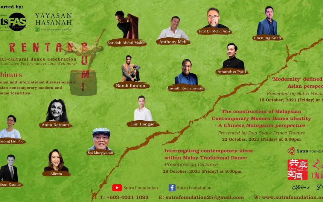 Rentak Bumi – Webinars discussing current perspectives within Asian Contemporary Dances