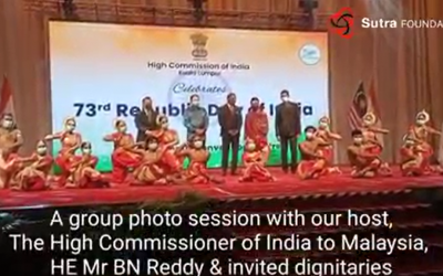 Sutra Foundation performs for the 73rd India Republic Day, 2022