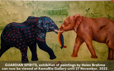 GUARDIAN SPIRITS exhibition by Helen Brahma 2022