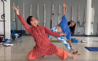 Interconnection between Dance And Yoga at YogaHouse with Ramli Ibrahim and Sumitra