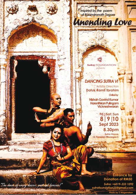 Unending Love (odissi) by Nishah Govind Kumar, Harenthiran Pulingam & Vickneshwaran