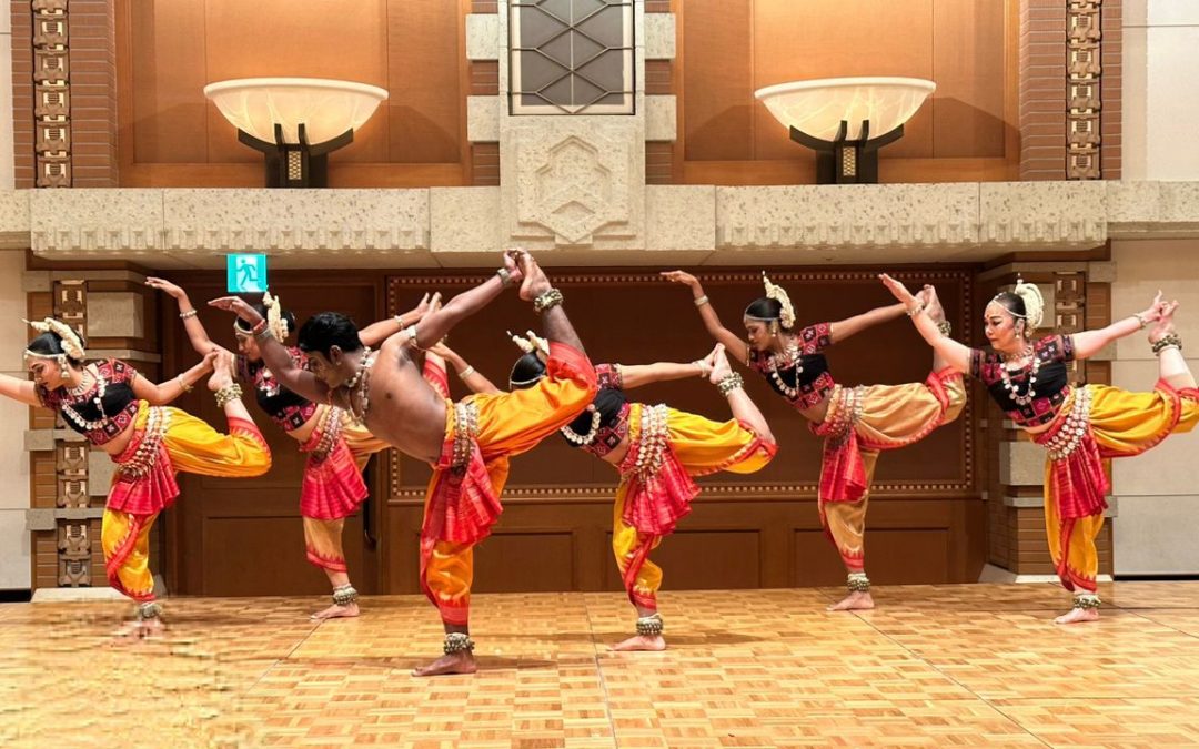 Sutra Foundation performs for the Honorable Minister of Commerce & Industry of India, Shri Piyush Goyal at Osaka, Japan