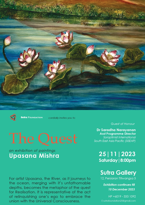 The Quest, Exhibition of Paintings by Upasana Mishra