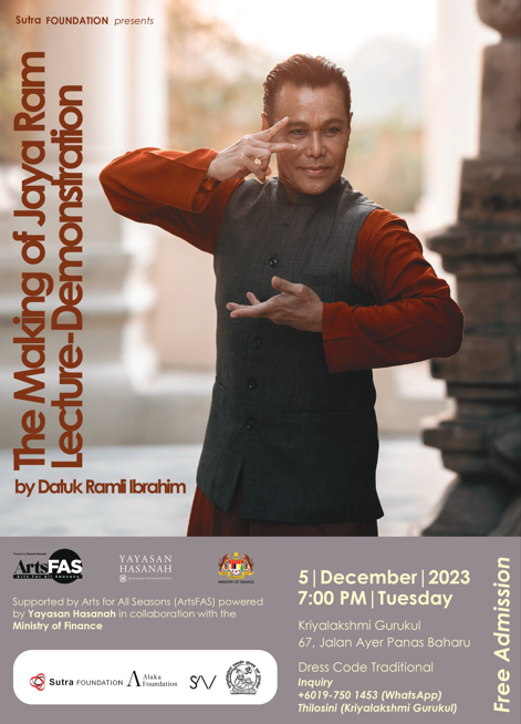 The Making of Jaya Ram – Lecture Demonstration
