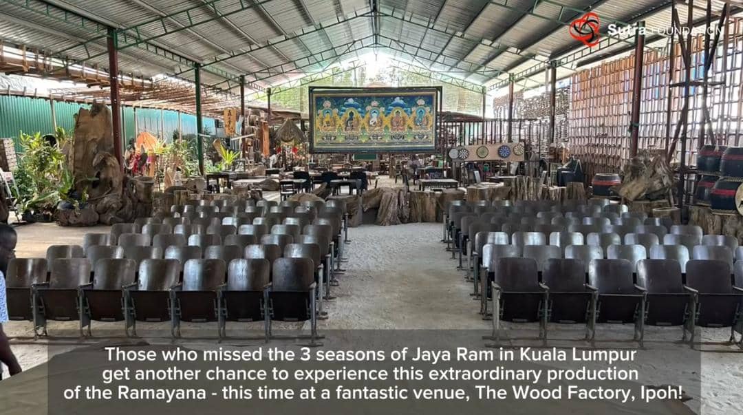 Jaya Ram in Ipoh this weekend!