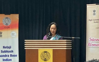 Tan Mei Mei felicitated by High Commission of India to KL for IWD 2024